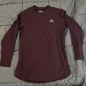 Rawgear Men’s Maroon Long Sleeve Shirt